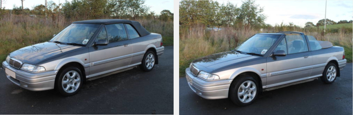Rover 200 Mark II Cabriolet