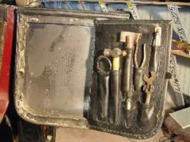 Werkzeug, rechte hintere Tür