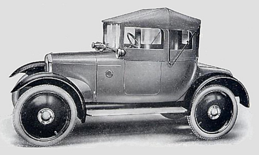 Rover 8hp Zweisitzer mit geschlossenem Verdeck