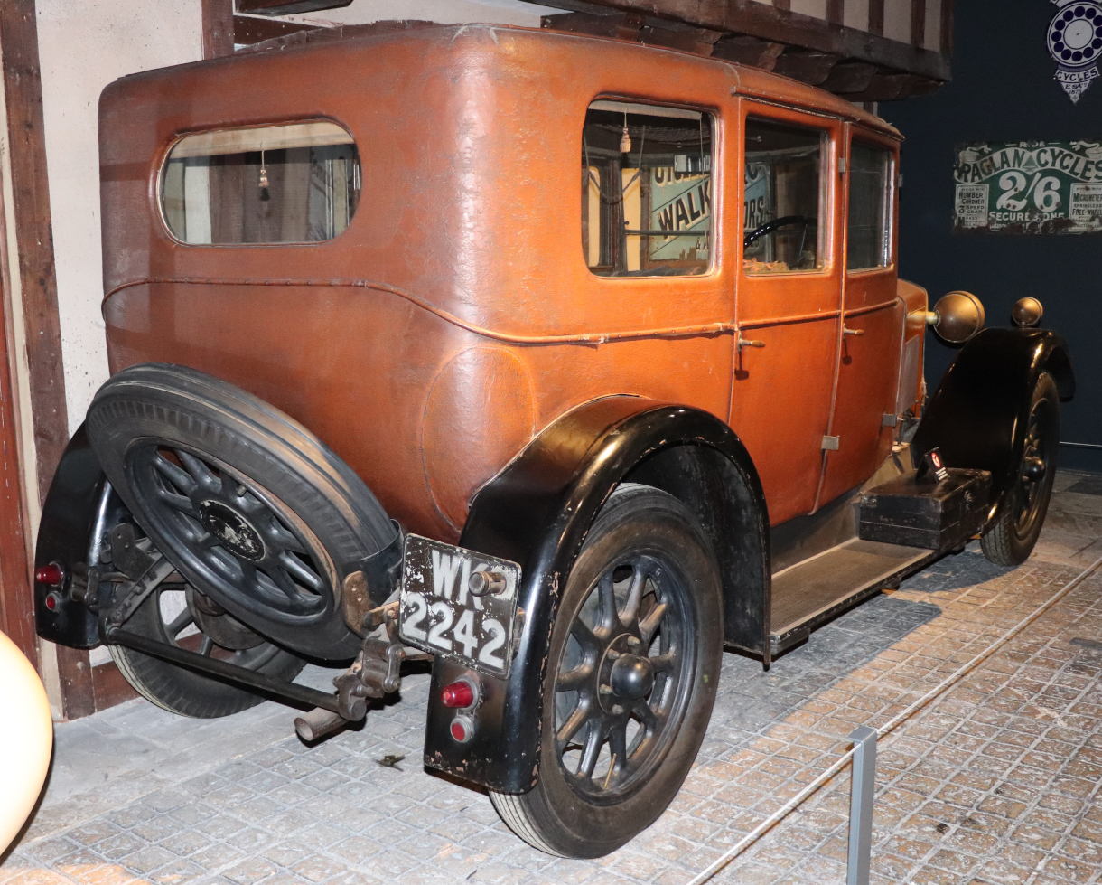 16/50 hp 1927 hinten