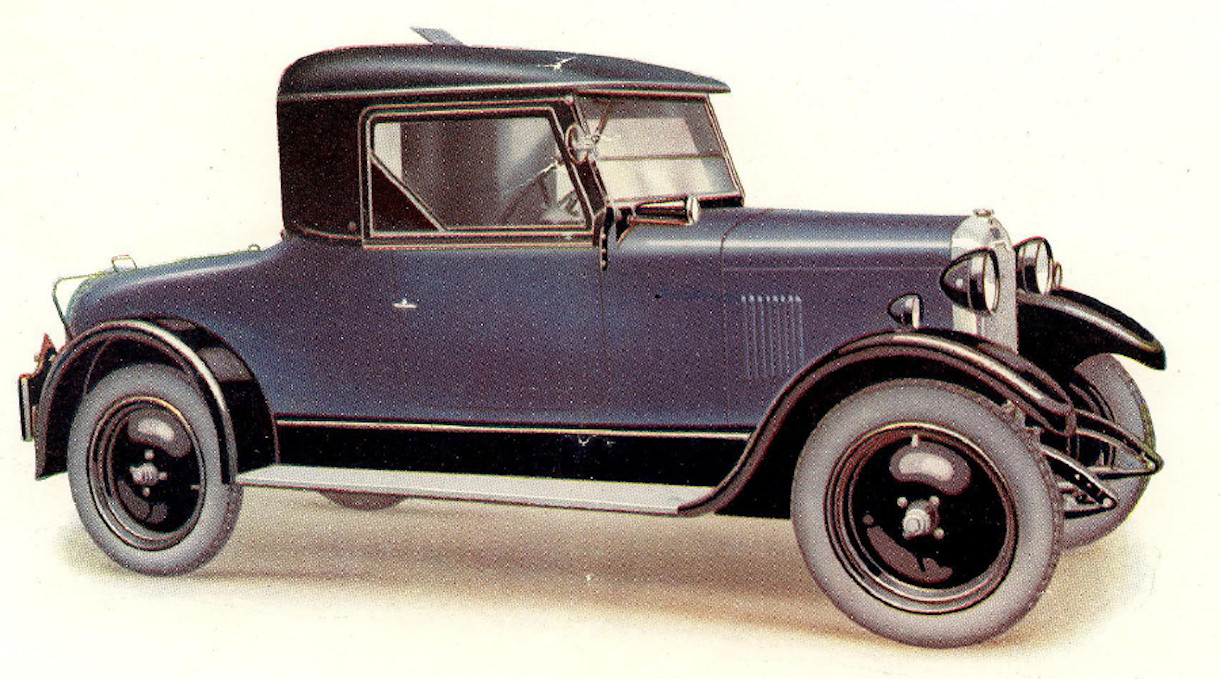 1925 9hp Detachable Head Coupé