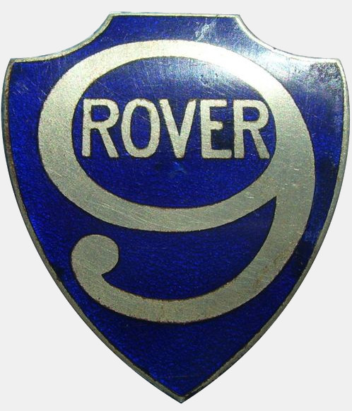 1925 Rover 9/20hp Kühler-Emblem