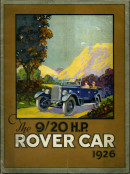 1926 ROVER 9/20 hp Catalogue