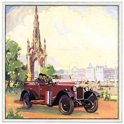 Rover 9/20 hp in England