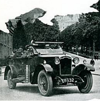 Rover 9/20 hp in Monte Carlo