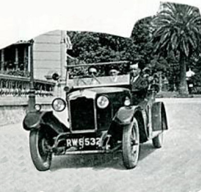 Rover 9/20 hp in Monte Carlo