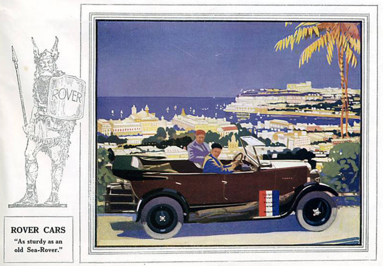 Rover 9/20 hp in Monte Carlo