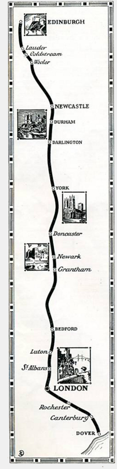 Route Part 1 - England