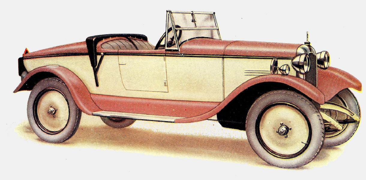 1927 10/25 hp Semi-Sports Two-Seater