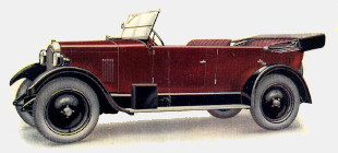 1927 10/25 hp Four-Seater Tourer