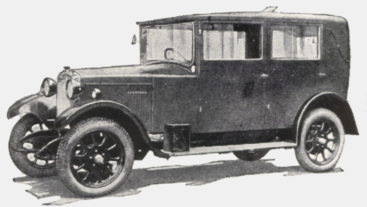 1927 10/25 hp Weymann Saloon