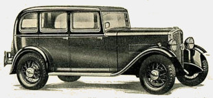 1933 Rover 10/25 hp Family Ten Coachbuilt Saloon