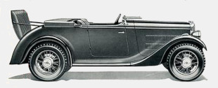 1933 10/25 hp Roadster