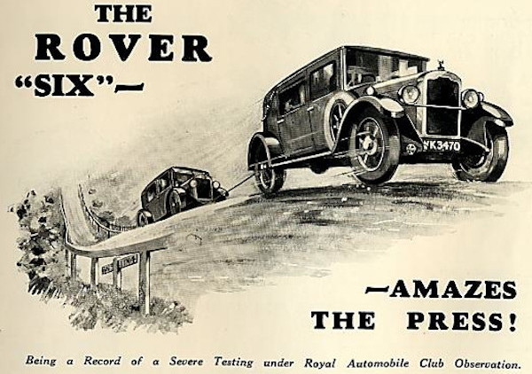 1928 2-litre Six Brochure Press Title
