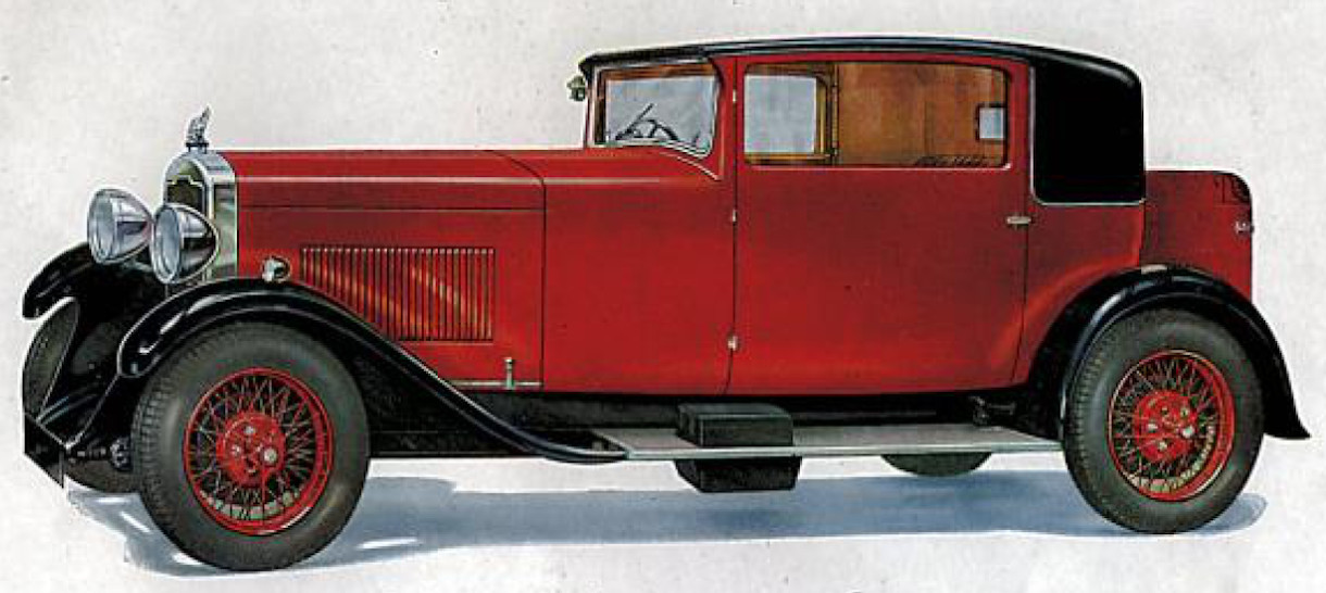 1929 	
		2-litre Six Sportsman's Coupé
