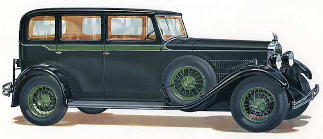 1930
		2-litre Six Weymann Saloon