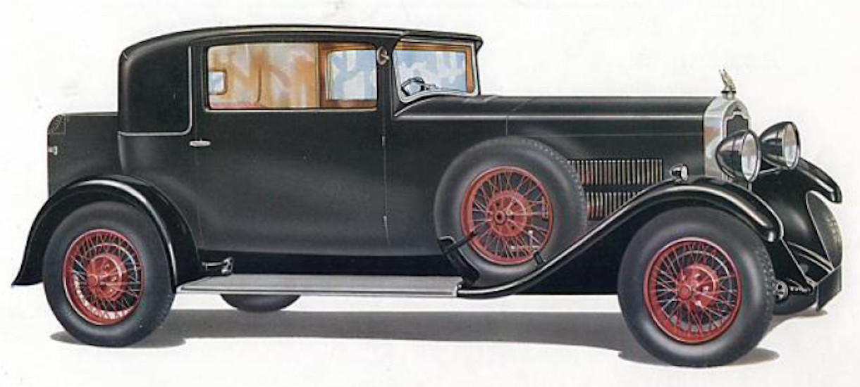 1930 	
		2-litre Six Sportsman's Coupé