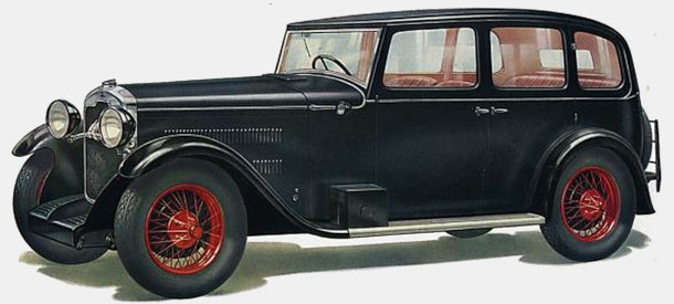 Rover Light Six Four-Door Saloon