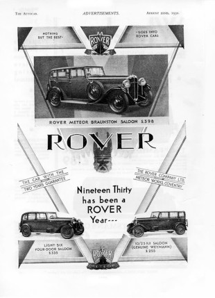 1930 Light Six Advert 08-1929