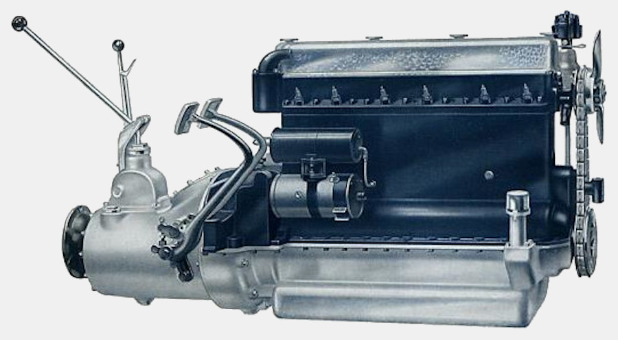 Rover Light Six Engine