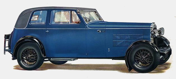 Rover Light Six Sportsman's Saloon