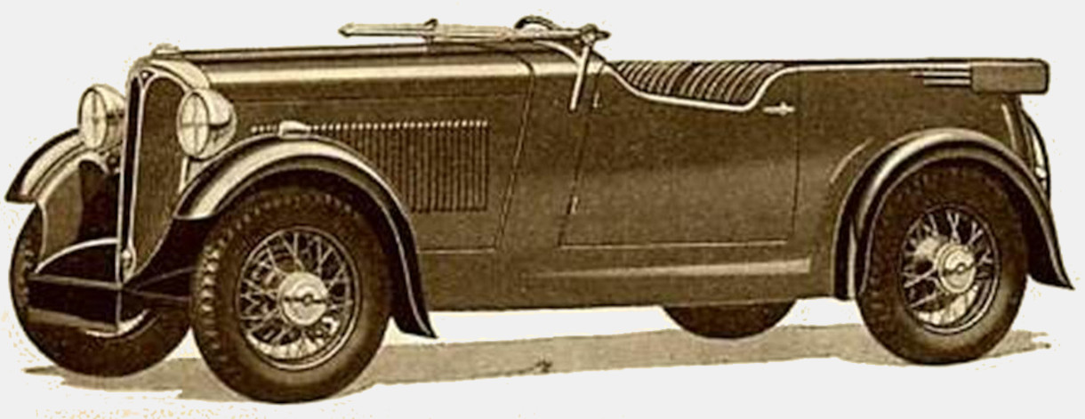 1933 Pilot mit Karosserie 'Rajah'