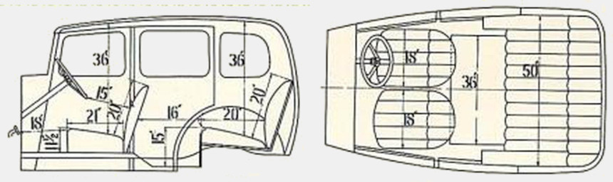 Light Twenty Saloon Dimensions