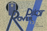 1931 Pilot Brochure Cover