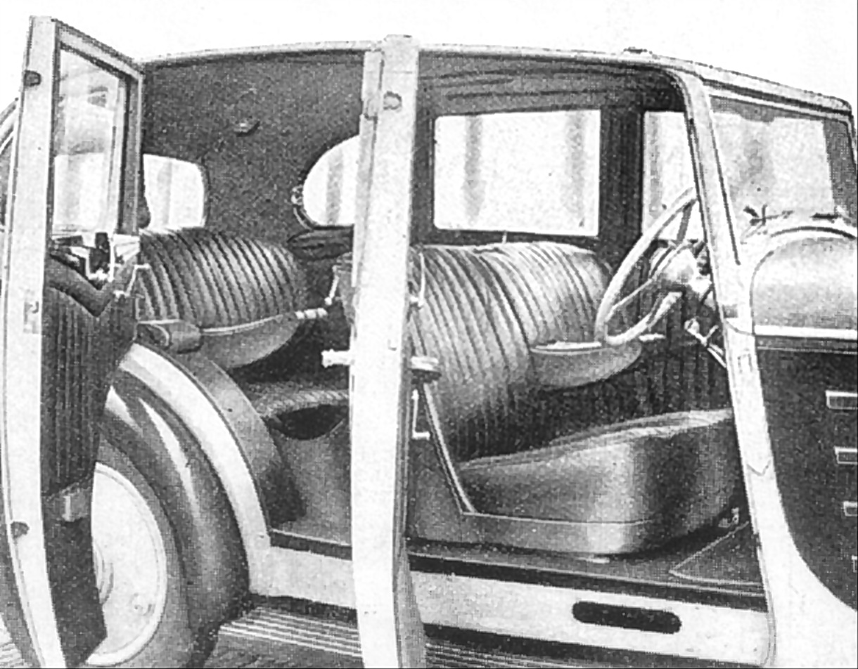 1932 Rover 'Ultimax' Interieur