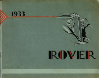 1933 Rover Range Brochure