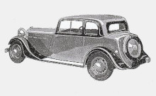 ROVER P1 Ten Coupe 1934
