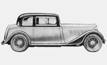 ROVER P1 Speed Fourteen 1934