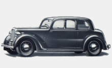 ROVER P2 Ten Coupe 1937