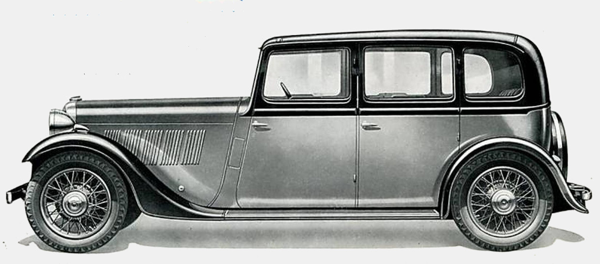 1934 Rover 14hp Fourteen Saloon (P1)