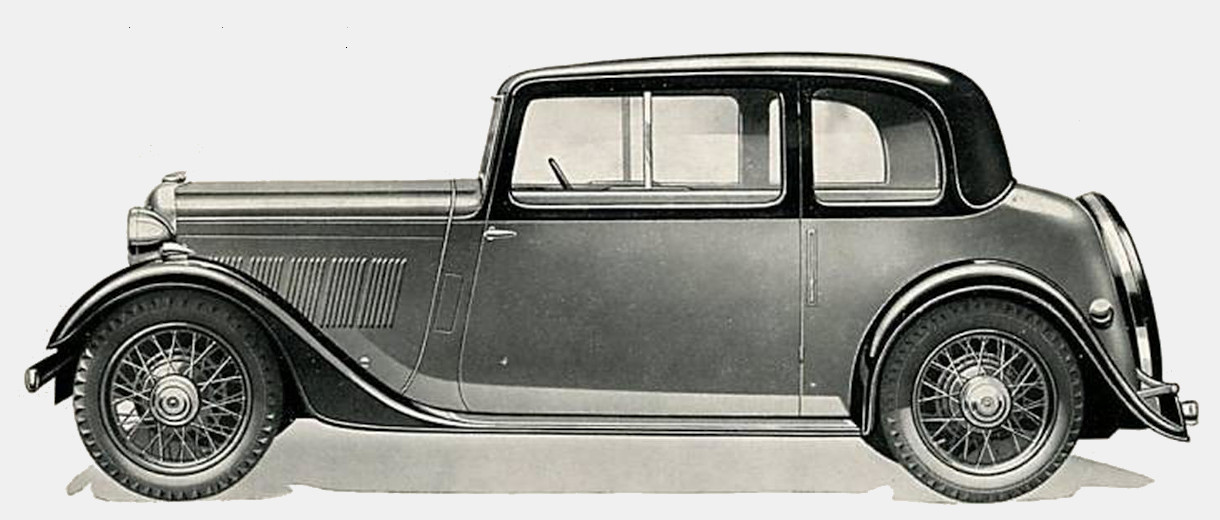 1934 Rover 12hp Twelve Coupé (P1)