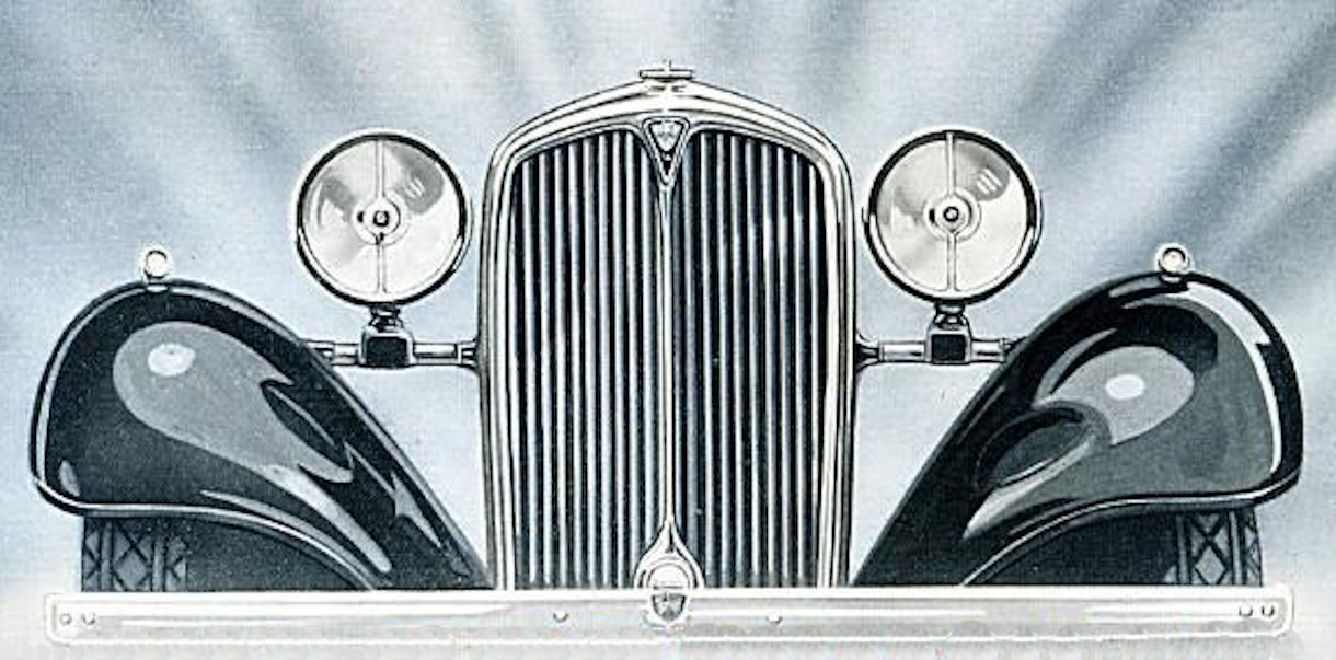 1934 Rover P1 Übersicht