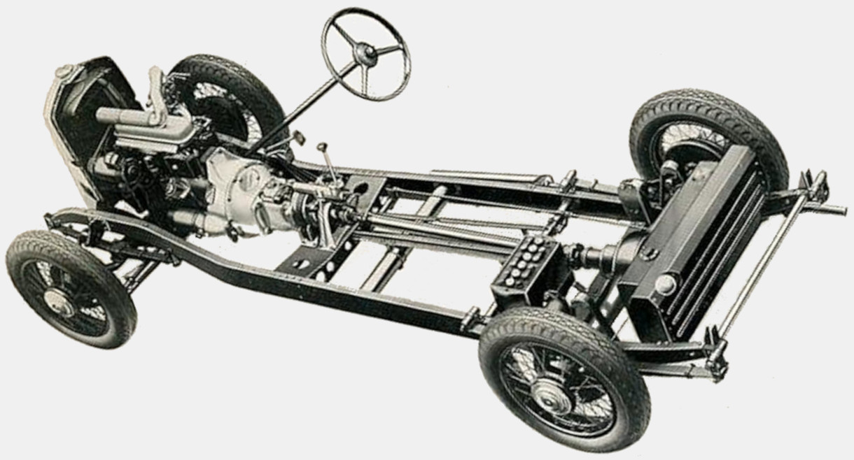 1934 Rover 12hp Chassis (P1)