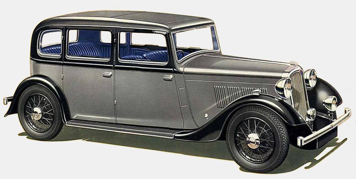 1935 12hp Twelve Saloon