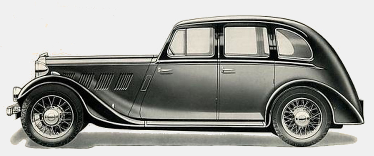 1935 14hp Fourteen Streamline Saloon