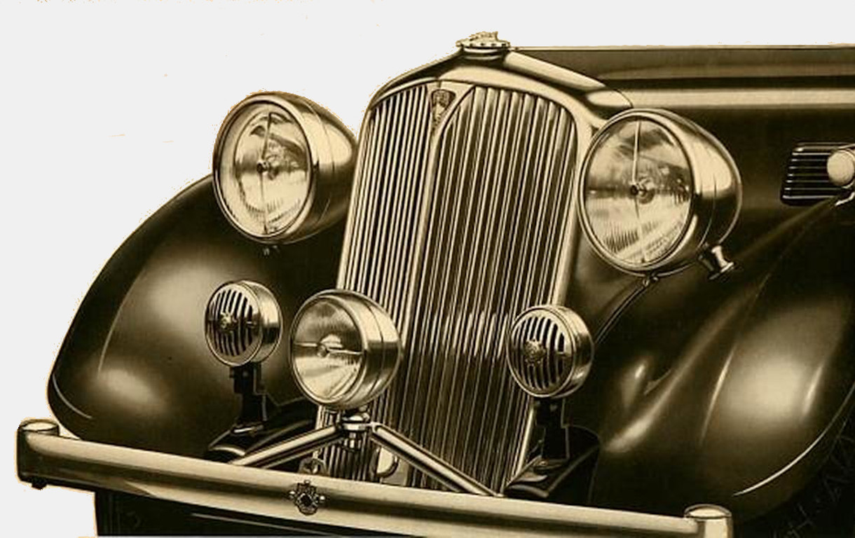 1937 Rover Speed Model Front