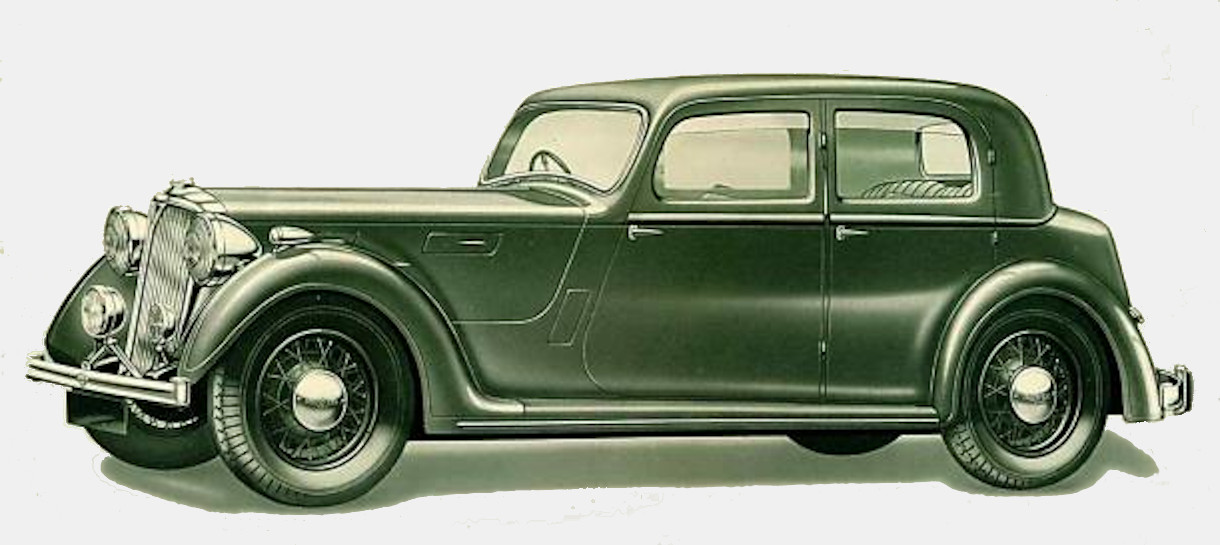 1938 Rover 20hp Sports Saloon