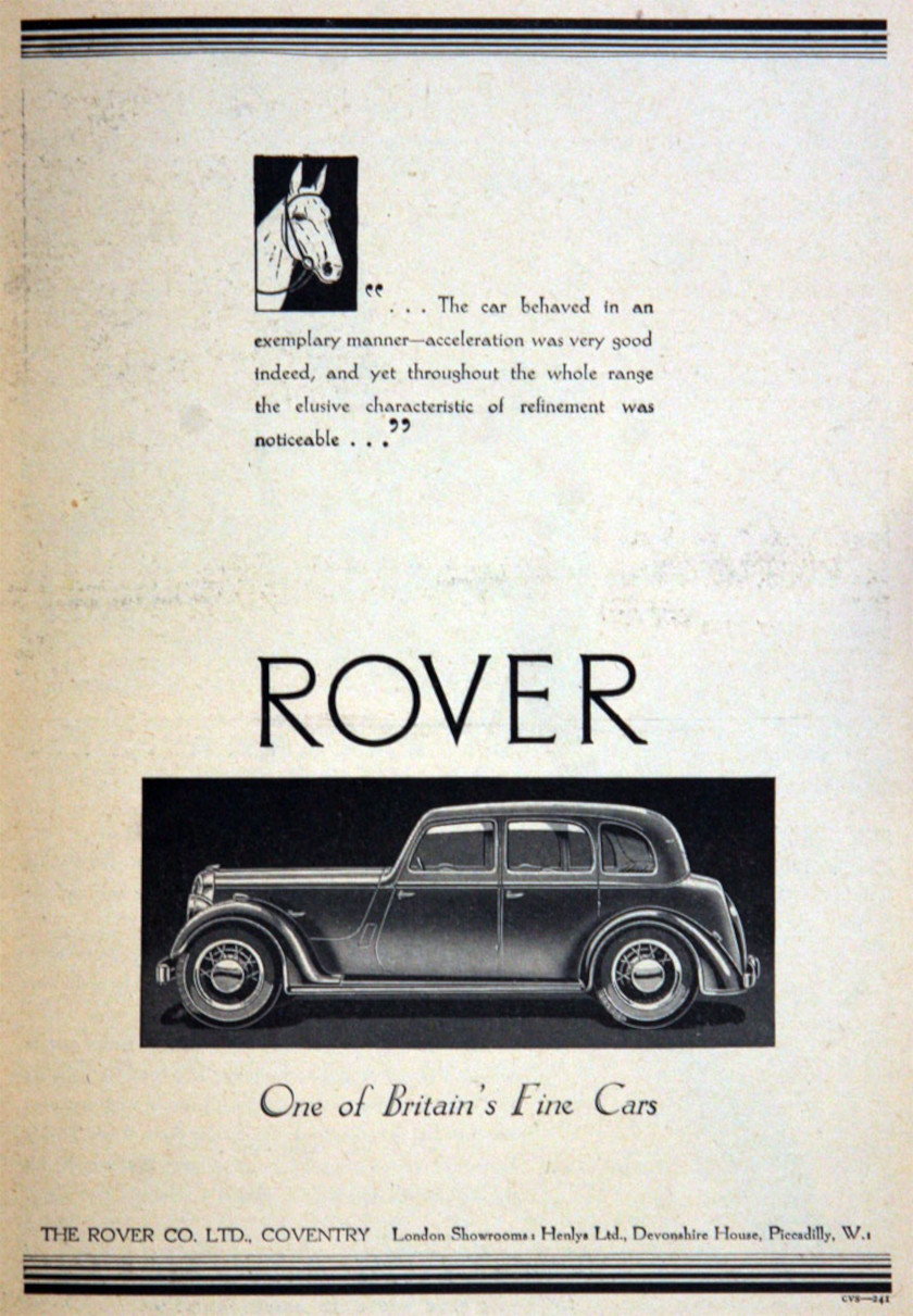 P2 Advert 1937
