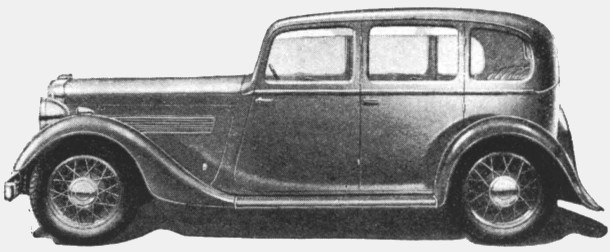 10hp Saloon for 1937