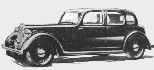 14hp Saloon for 1939