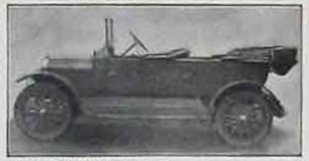 1911 Rover 12hp Knight Tourer