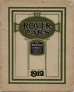 Title Rover Katalog 1912