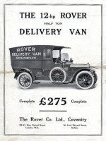 12hp Clegg Van Leaflet Cover