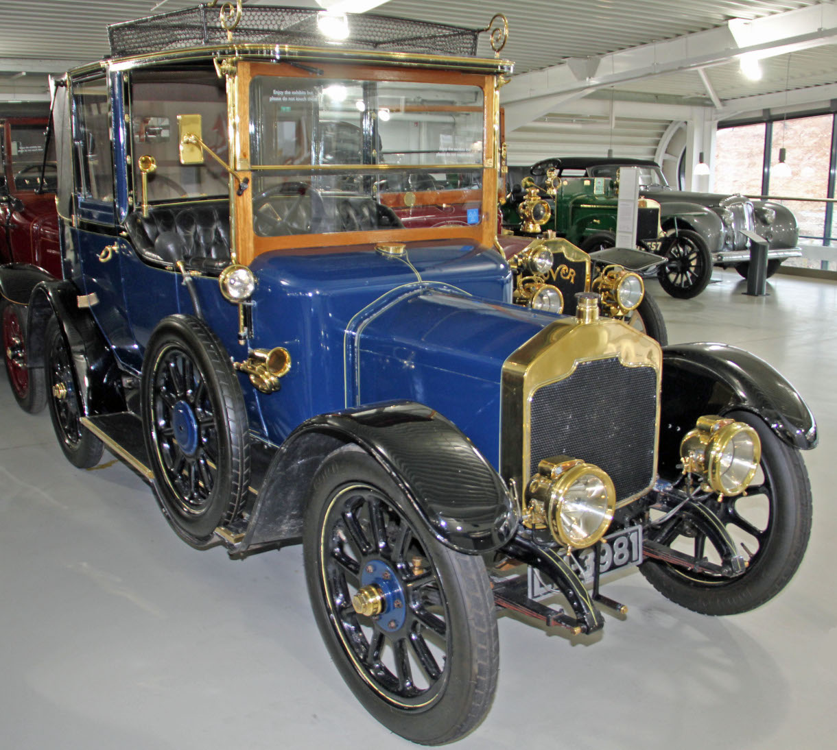 1912 Rover 12 hp Landaulette, Modelljahr 1912