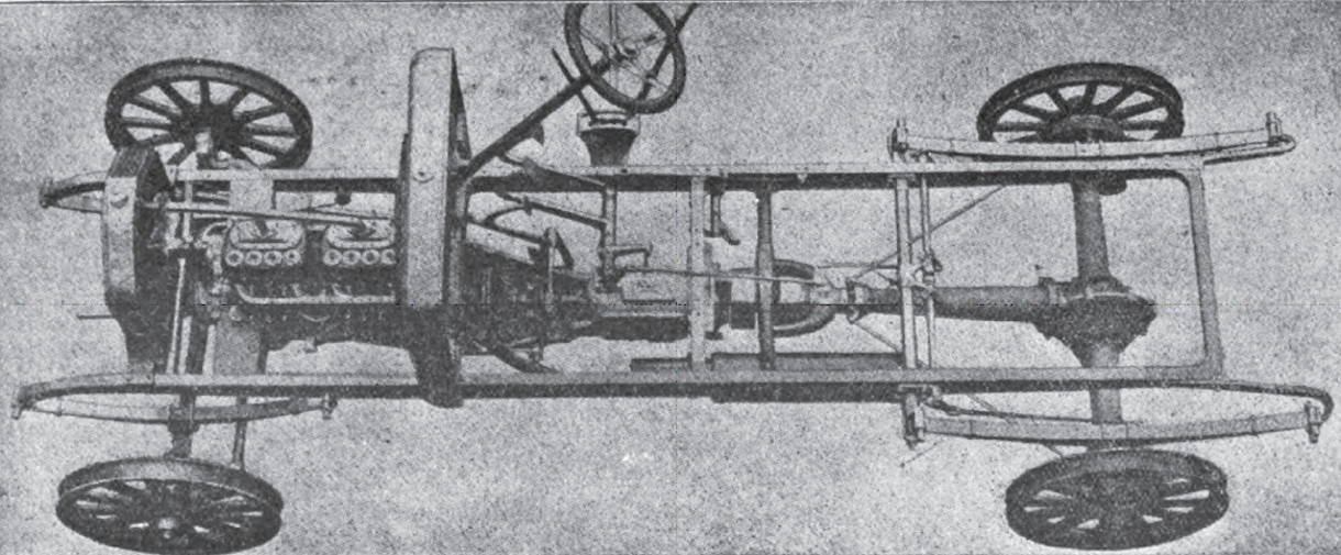 1908 Rover 15hp Chassis