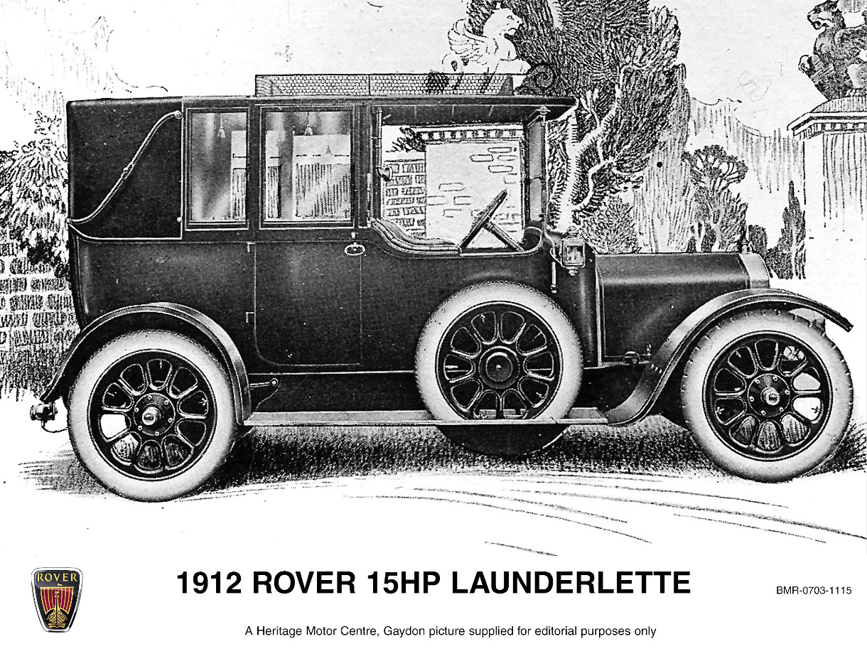 1912 ROVER 15hp Pressephoto